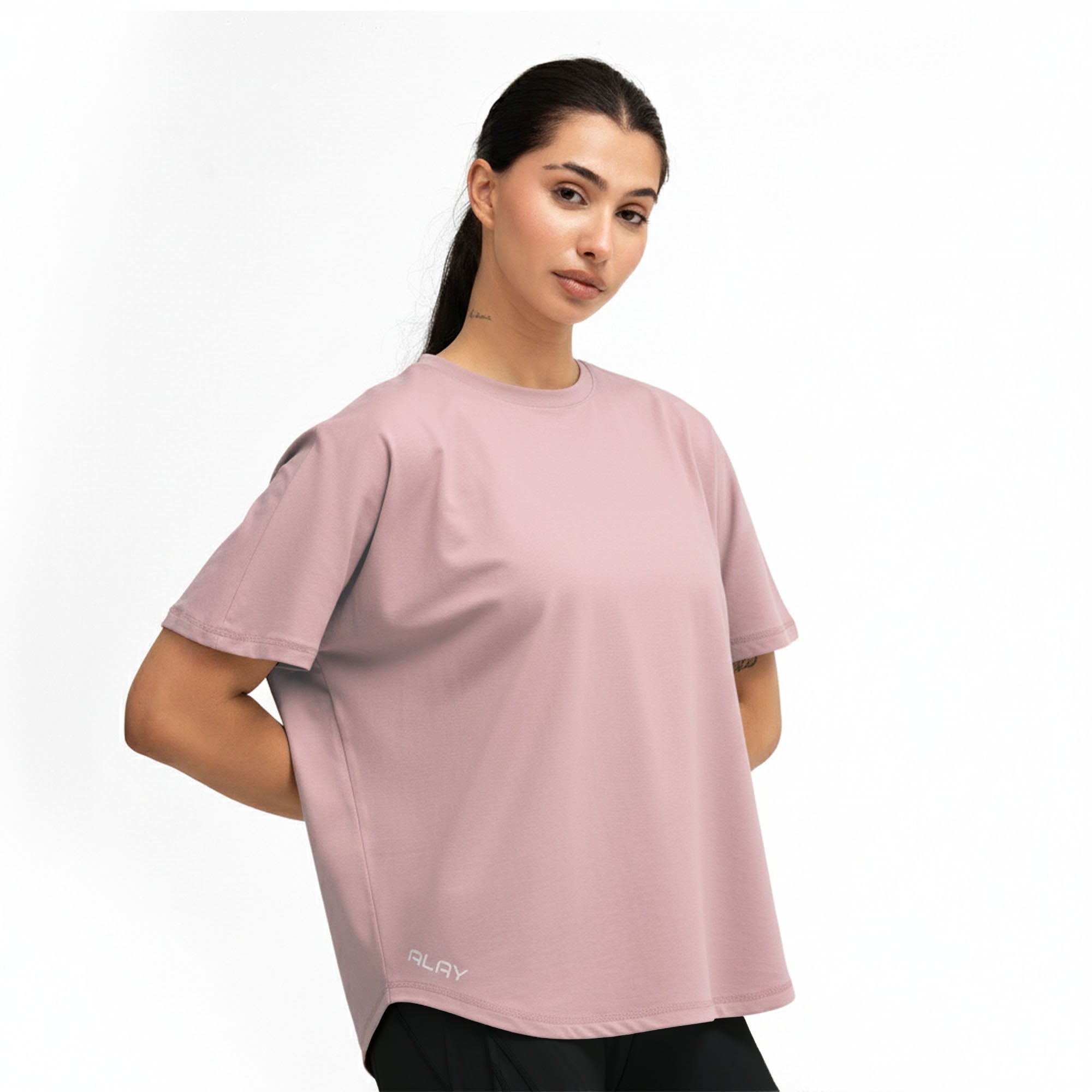 Flow Bat Tee - Pink