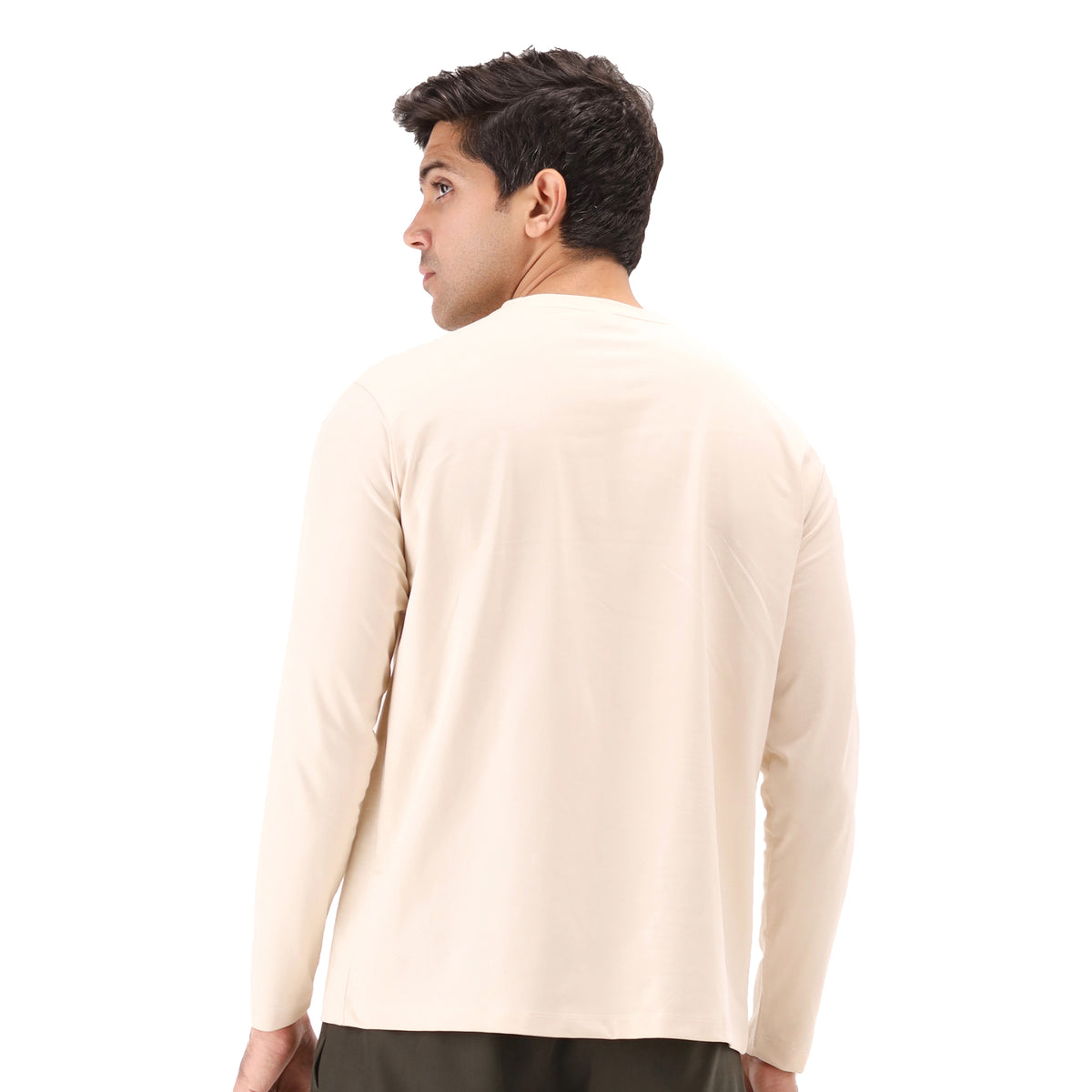 Monarch Long Sleeve Tee - Beige