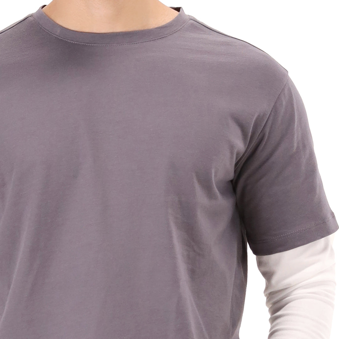 Doubletake Tee - Grey