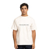 Pledge Oversize Tee with Text - White