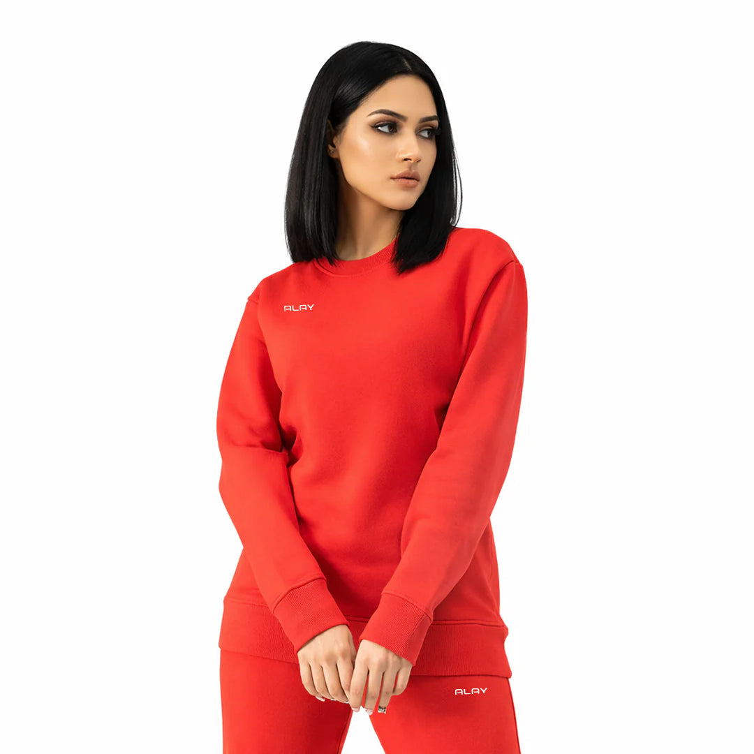 Alay Essential Sweatshirt (Red)