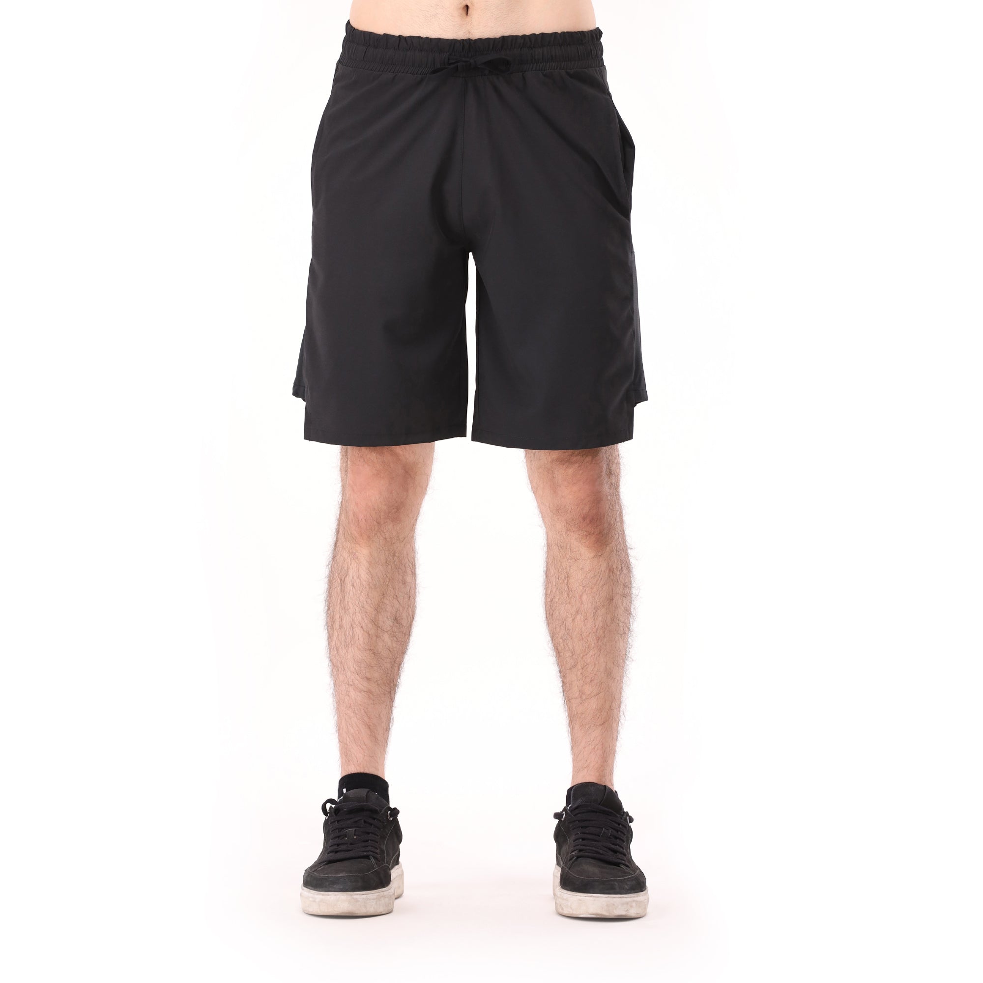Plush Padel Shorts - Black
