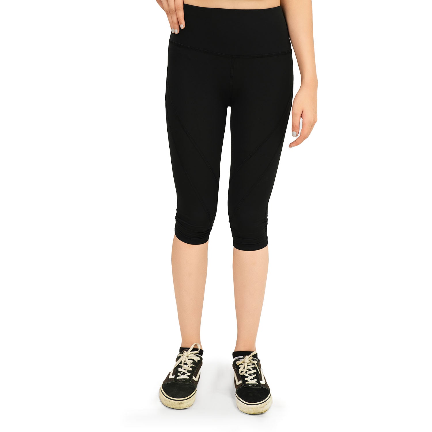 Strobe Biker Shorts - Black
