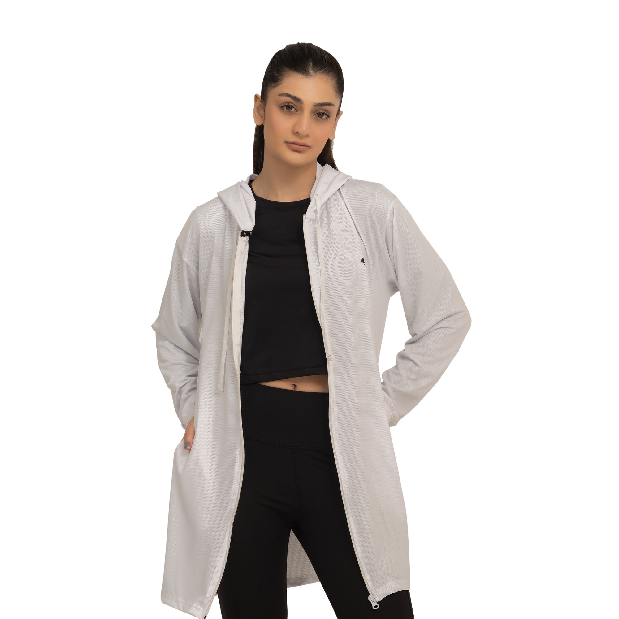 Mesh Coverette - White