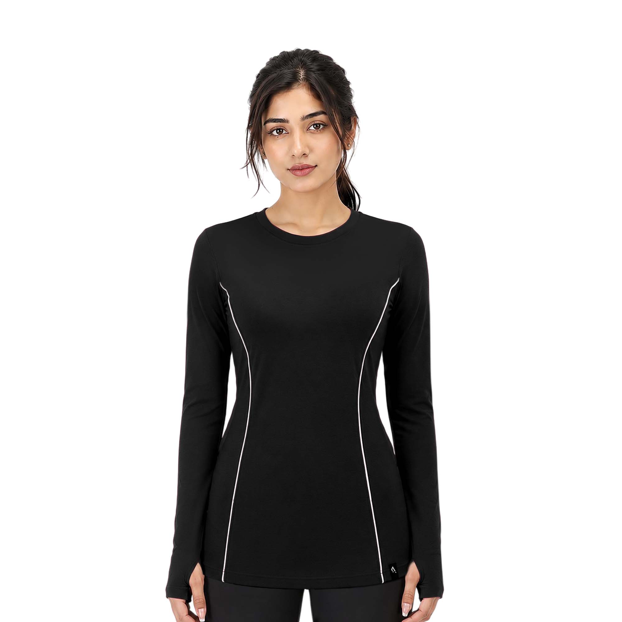 Lock Sleeve Tee - Black