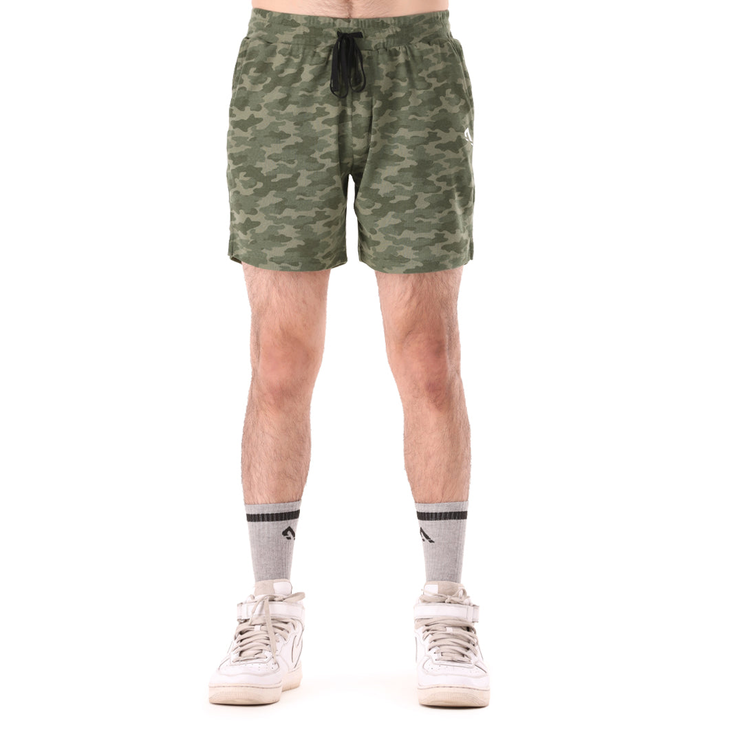 Vigor Camo Shorts - Camo Green