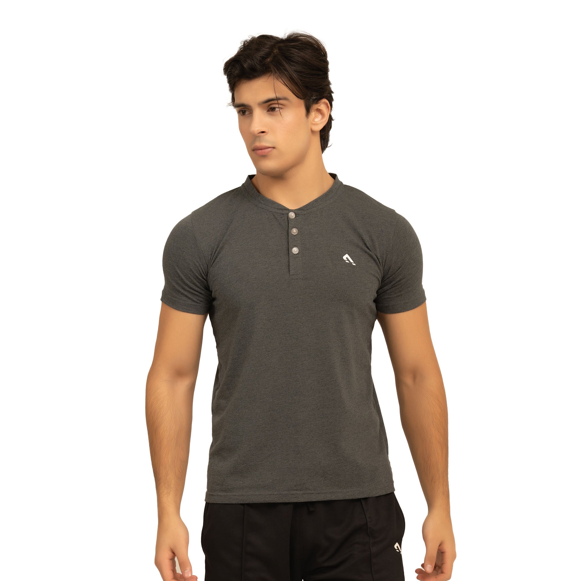 Herald Tee - Charcoal