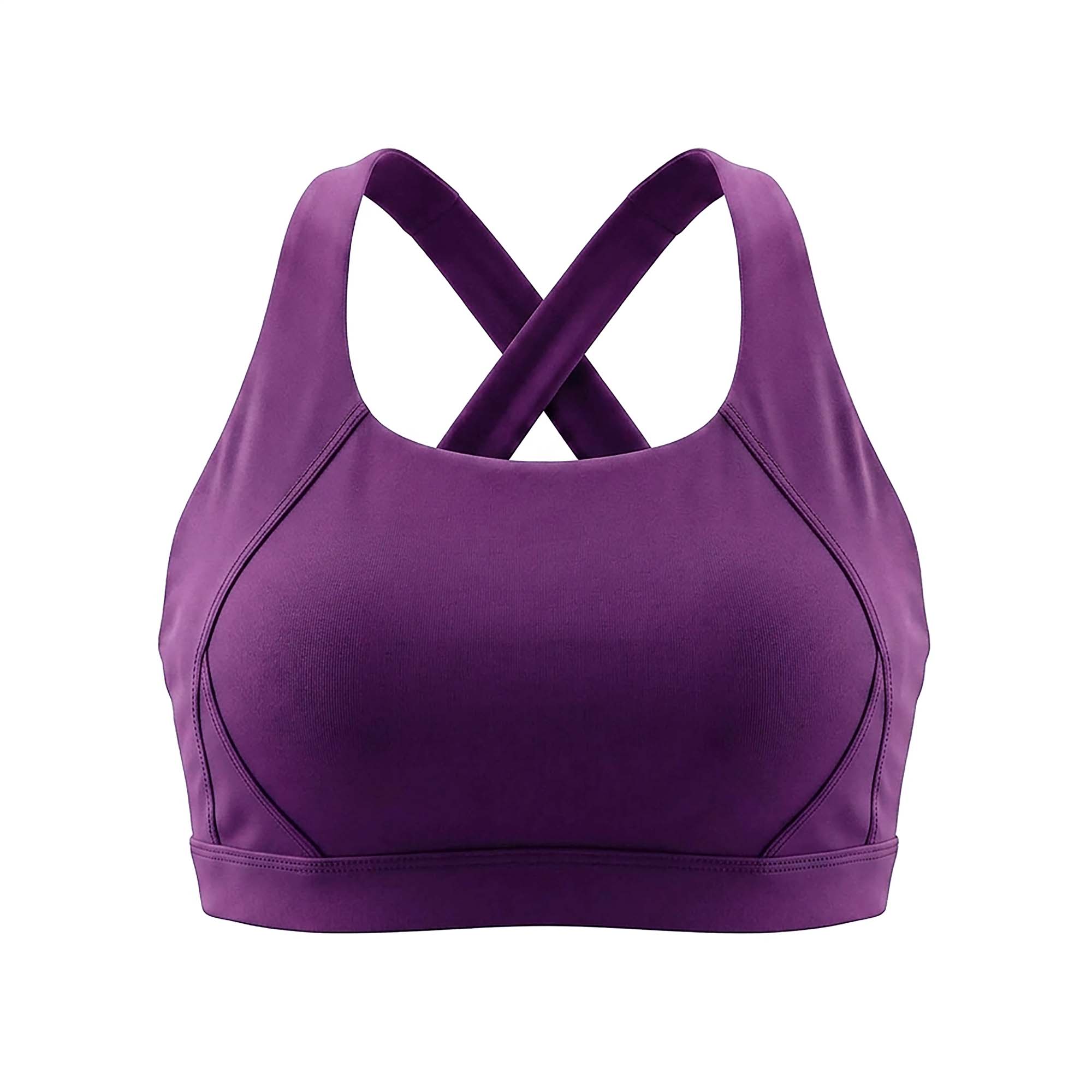 Lyft Sports Bra - Dark Plum Purple