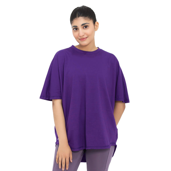 Flow Bat Tee - Purple