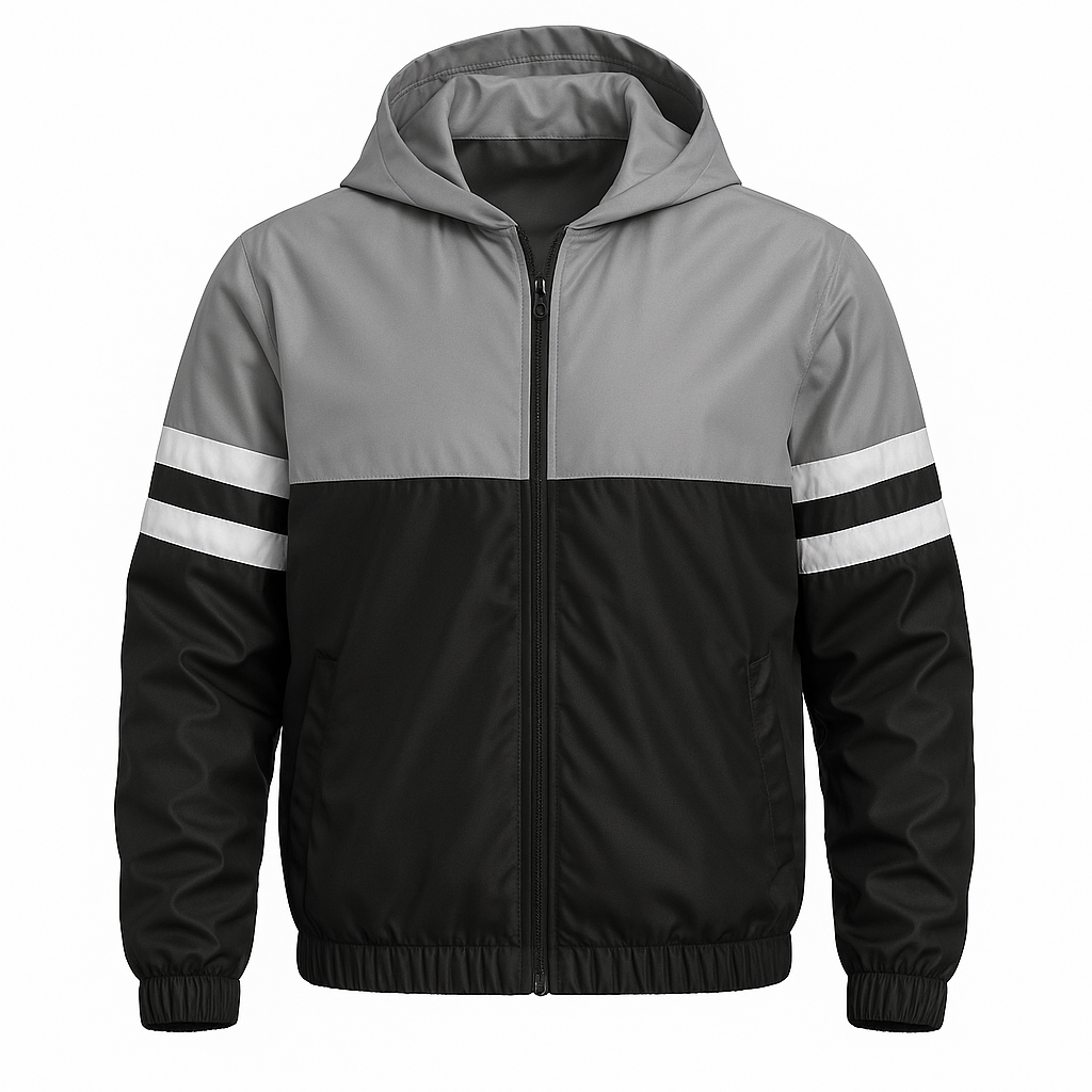 Windbreaker R1 Black/Grey