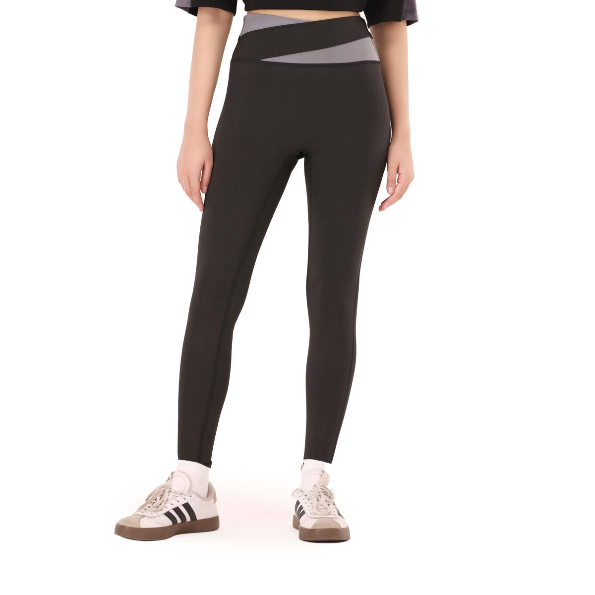 Splitline Leggings - Black