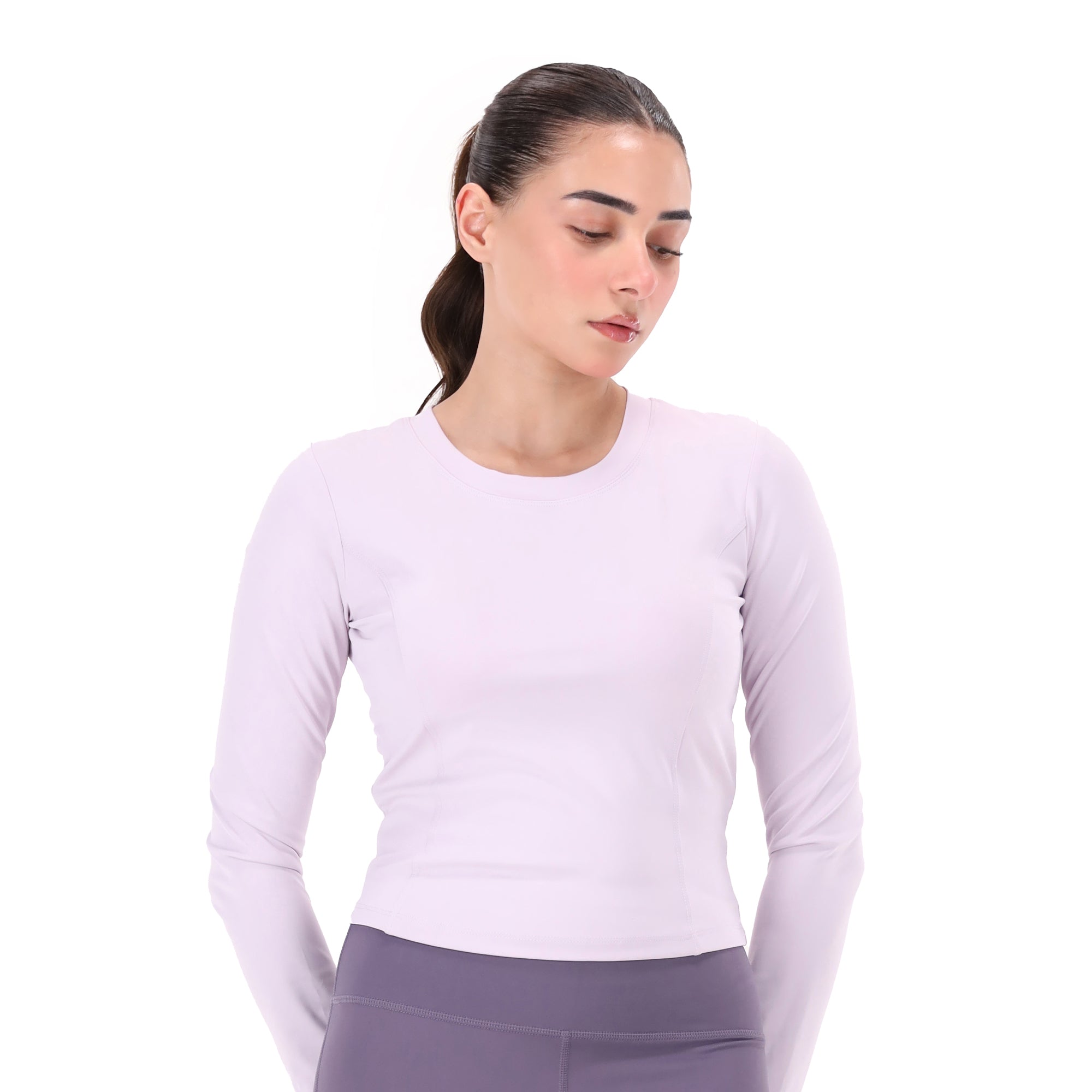 Celine Keyhole Top - Purple