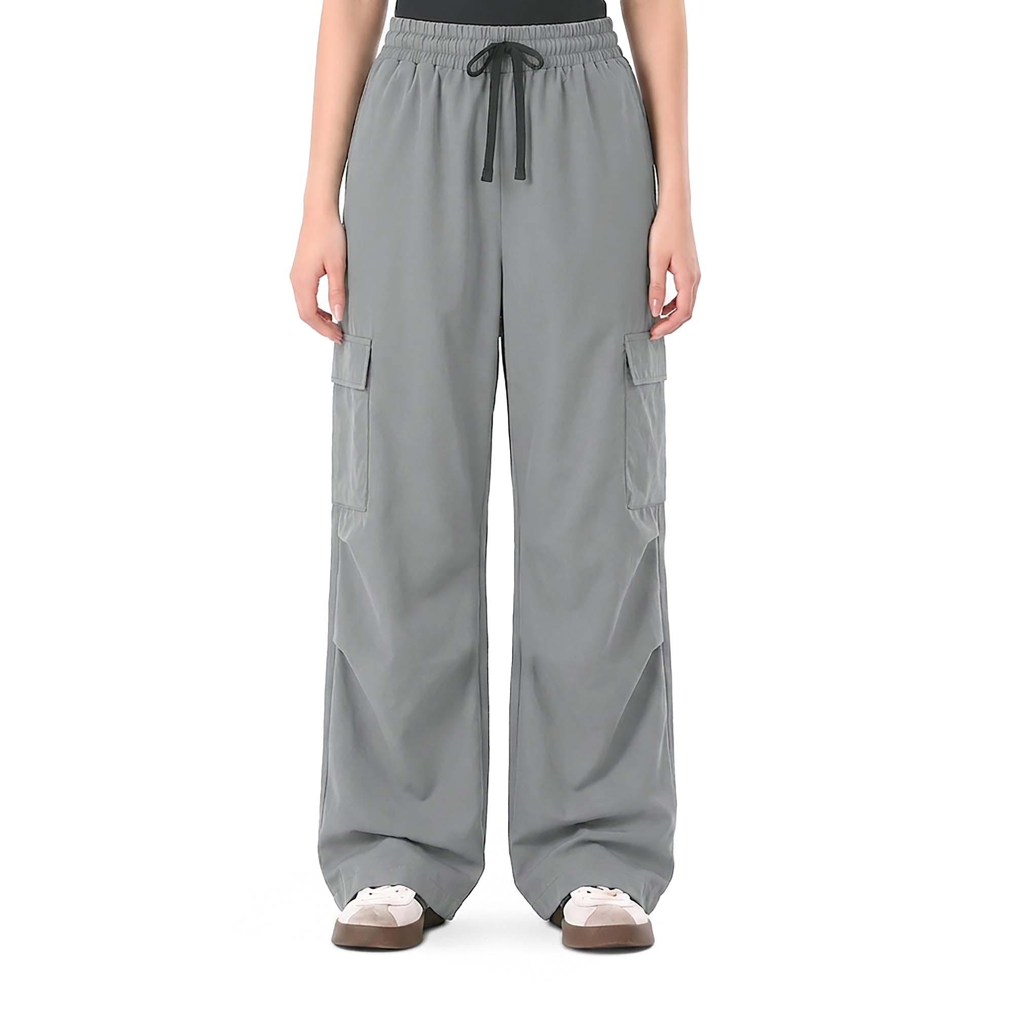 Alora Cargo Pants - Grey