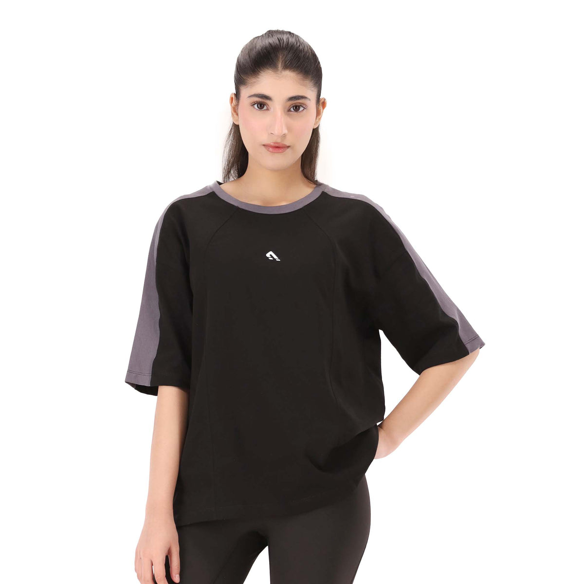 Reverb Oversized Tee - Black