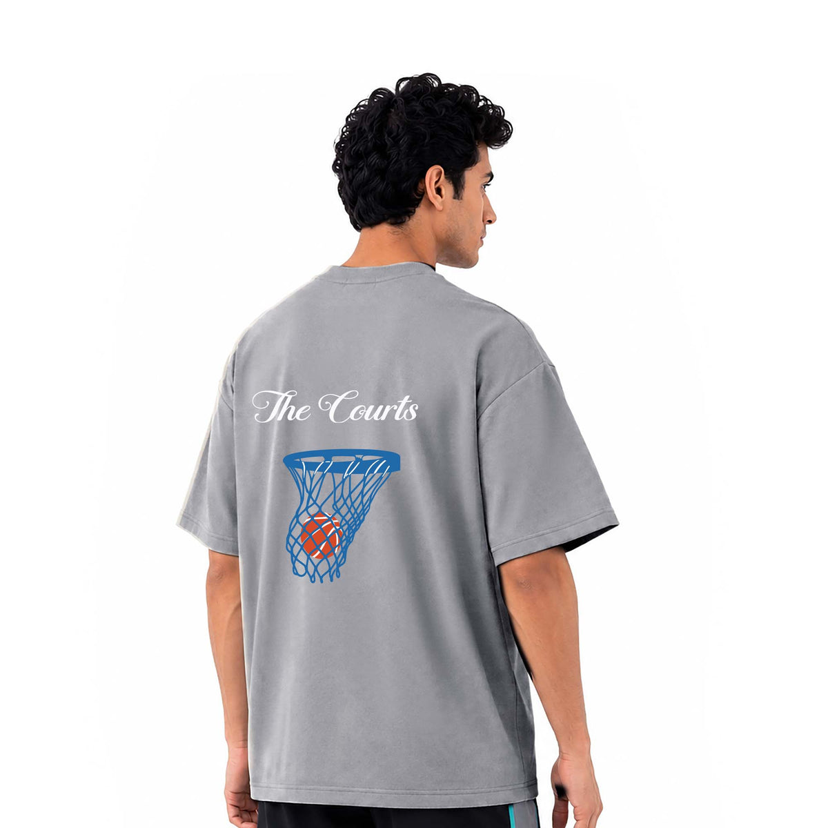 The Game Oversized Tee - Grey