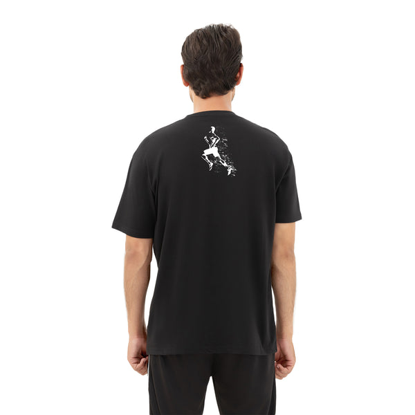Thunder Oversize Ace Tee - Black