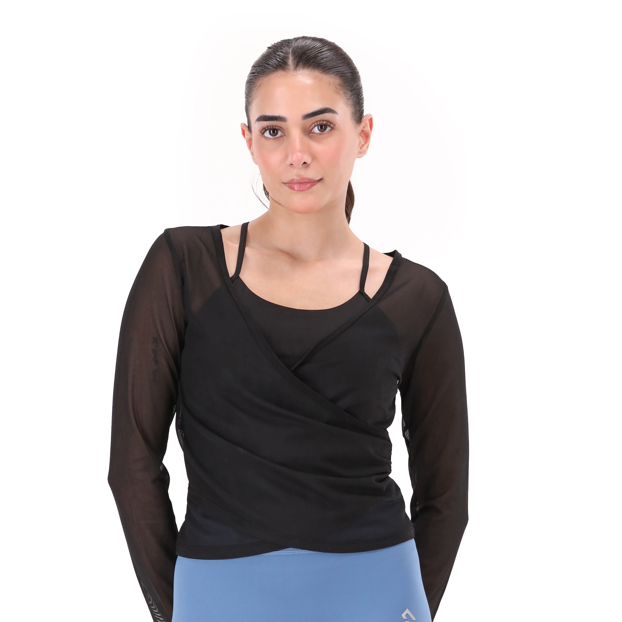 Girloft Mesh Top - Black
