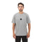 Thunder Oversize Badge Tee - Grey