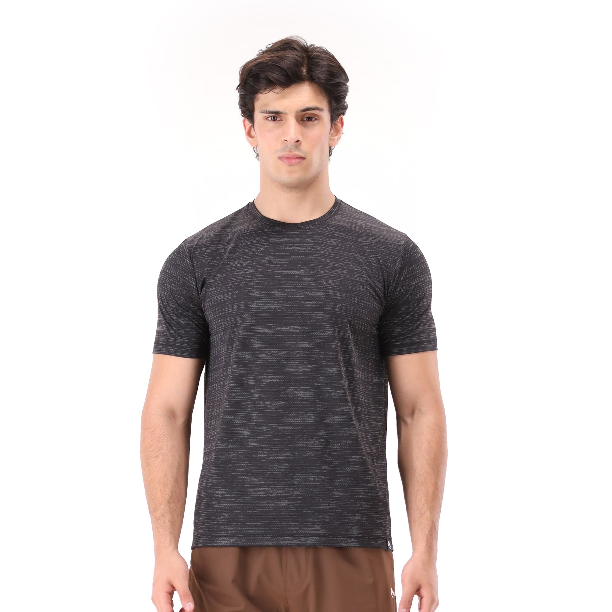 Fossil Mesh Tee - Black