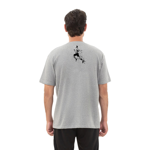 Thunder Oversize Ace Tee - Grey