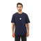 Thunder Oversize Badge Tee - Navy