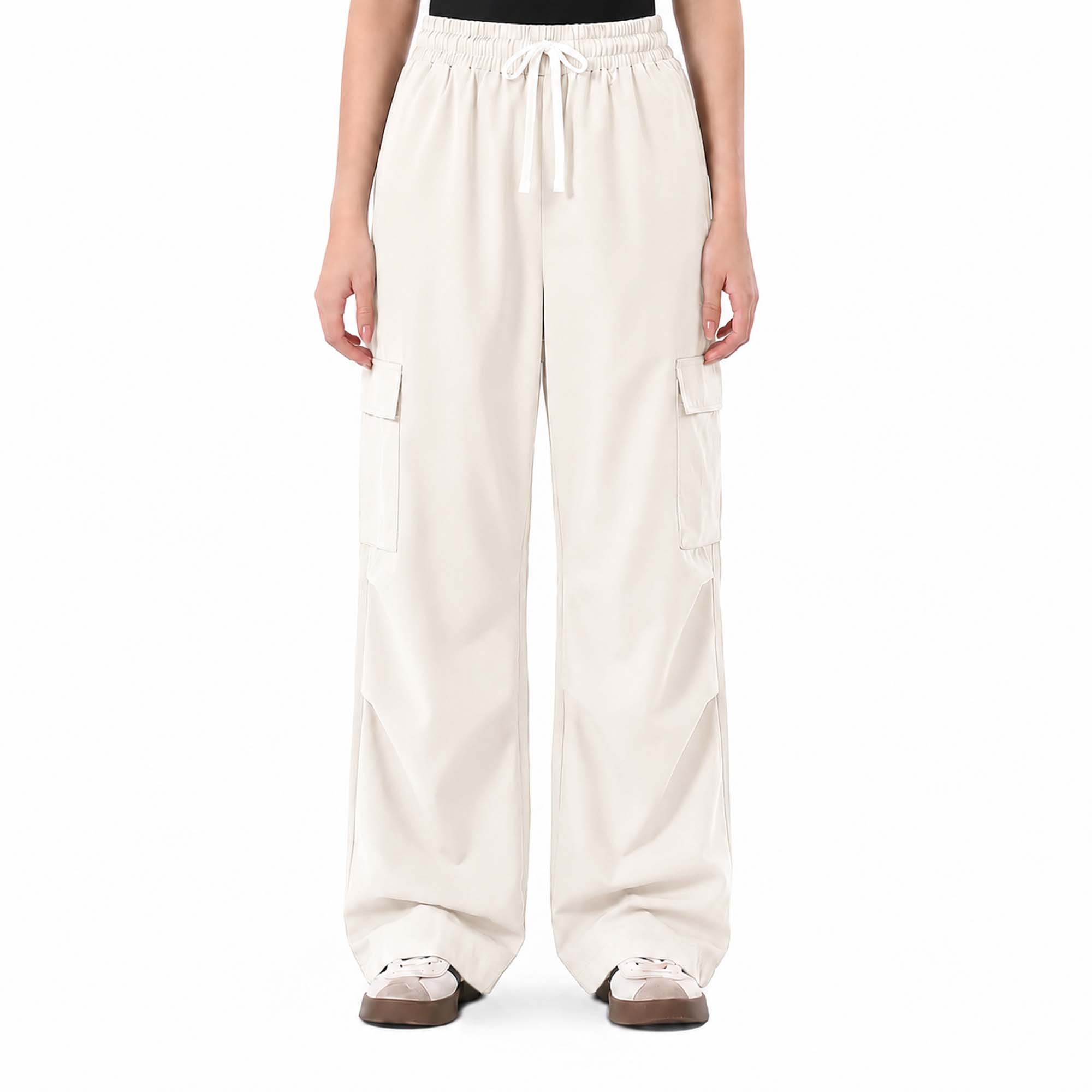 Alora Cargo Pants - Beige