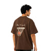 The Game Oversized Tee - Brown