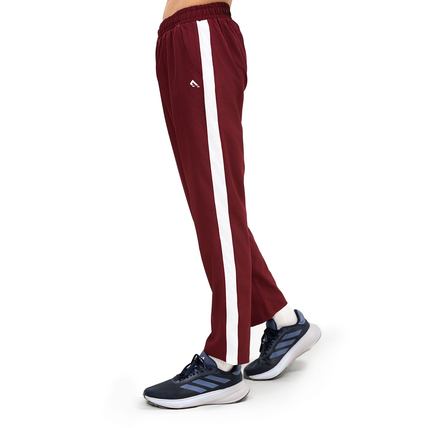 Athleisure Trousers - Maroon