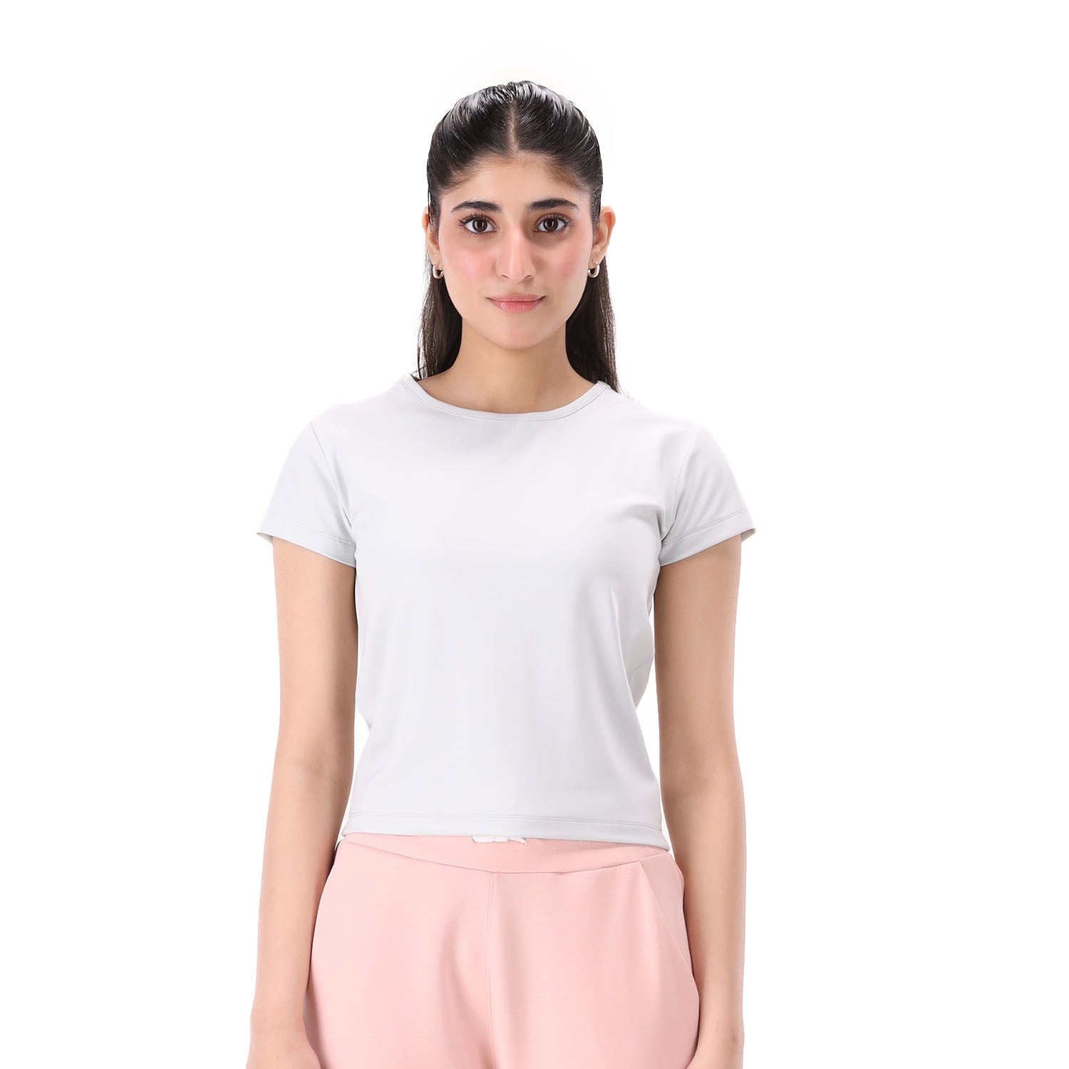 Pose Fitted Tee - White