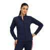 Femme Fit Zipper Jacket - Navy