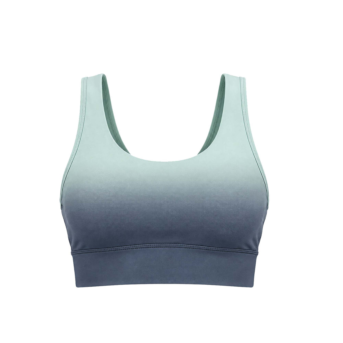 Ombre Sports Bra - Grey