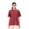Riff Oversize Tee - Maroon