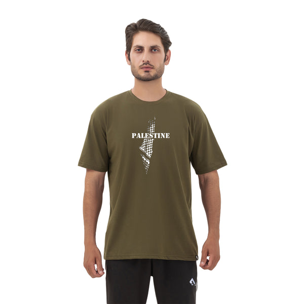 Thunder Oversize Solidarity 2.0 Tee - Olive