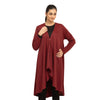 Celesse Cape - Burgundy