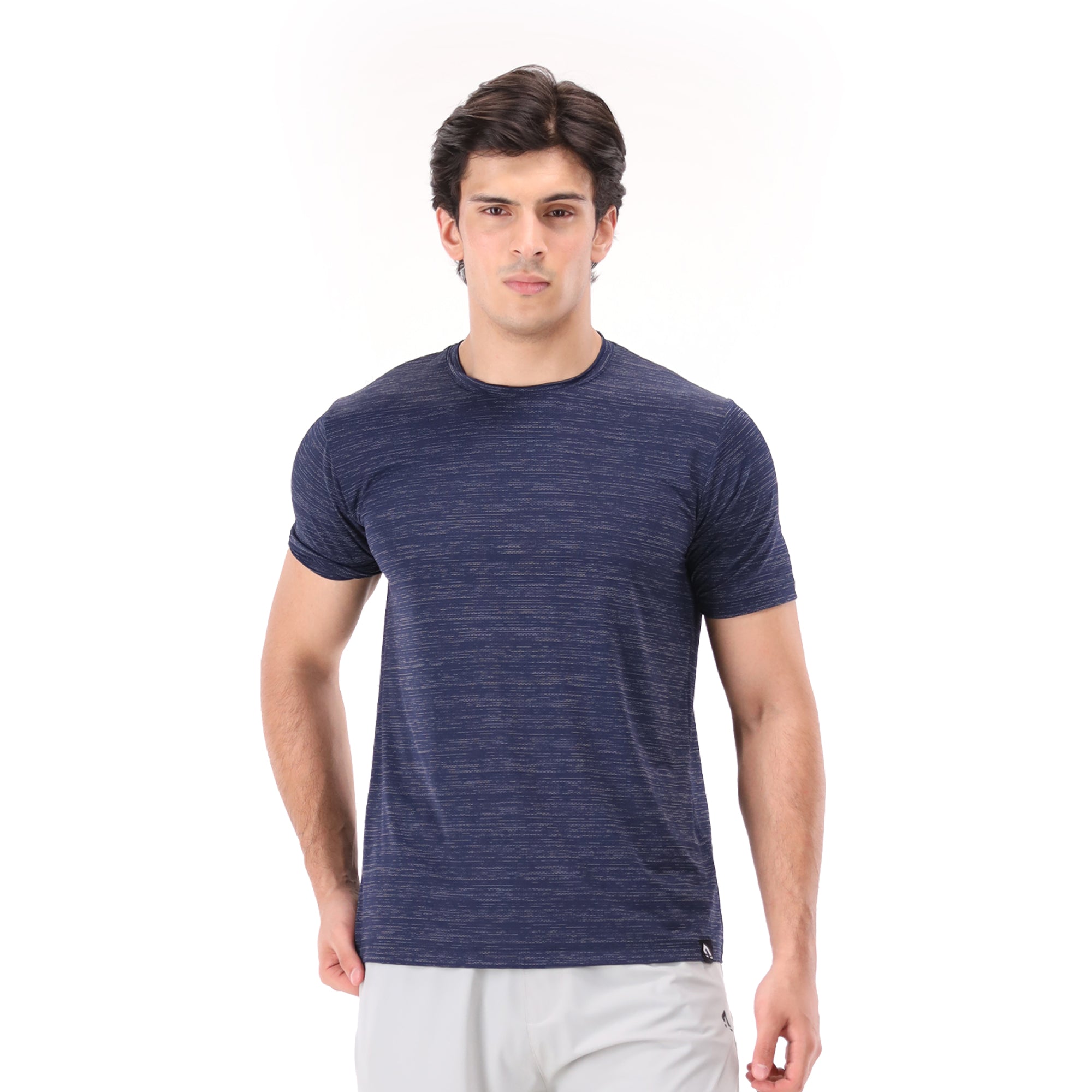 Fossil Mesh Tee - Blue