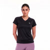 Active V- Neck (Black)