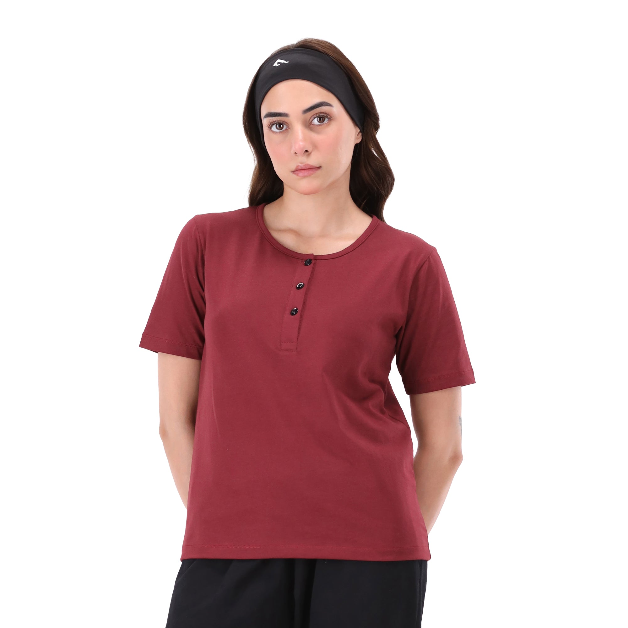 Halo Tee - Maroon