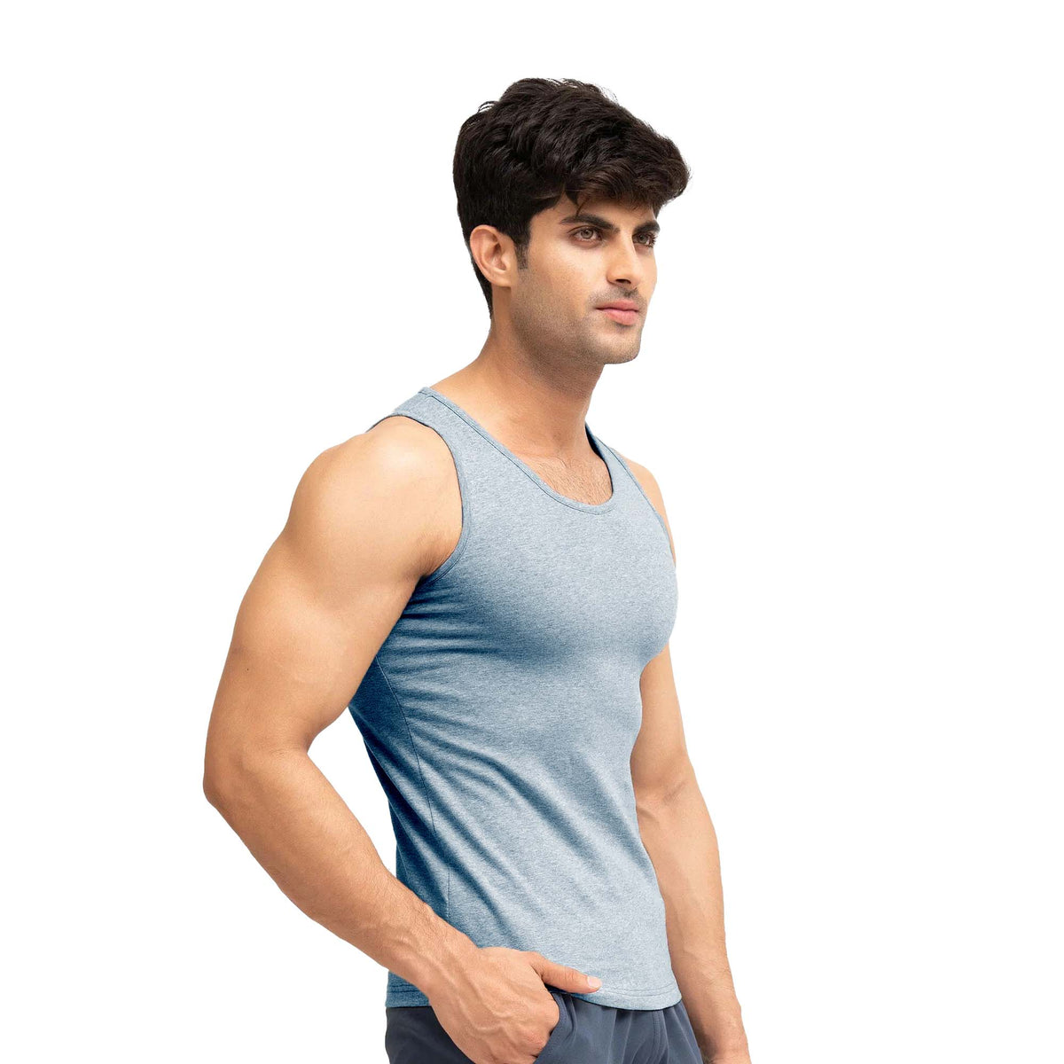 Rift Tank - Mist Blue Melange