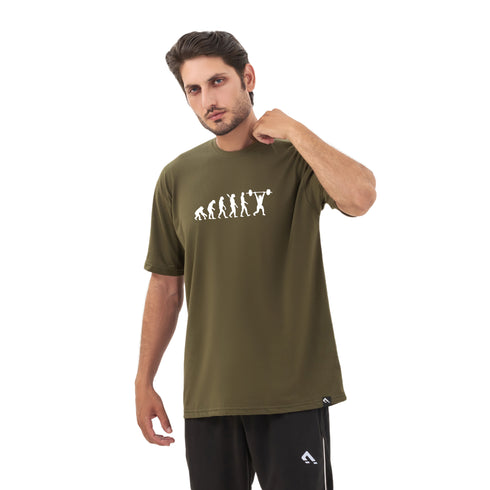Thunder Oversize Rise Tee - Olive