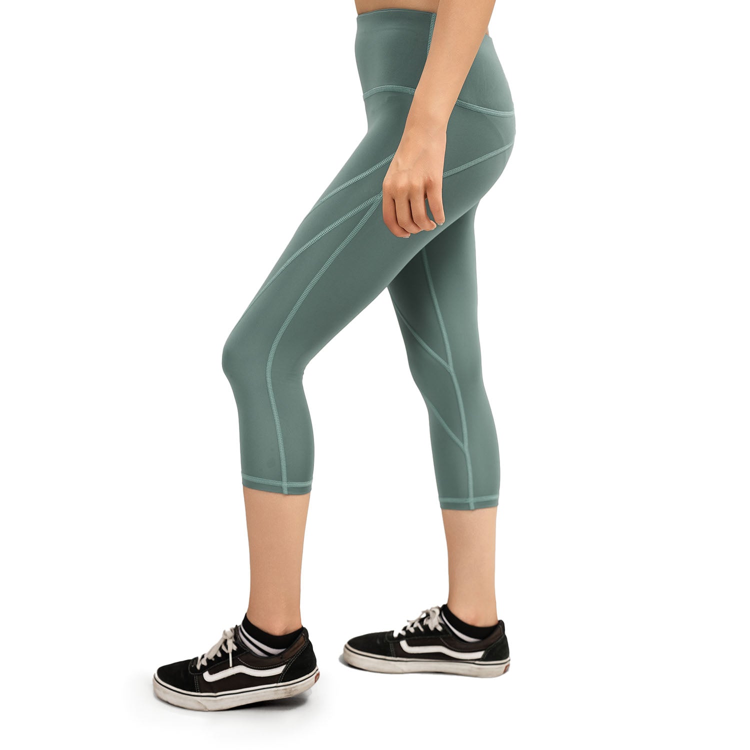 Strobe Biker Shorts - Seafoam Green