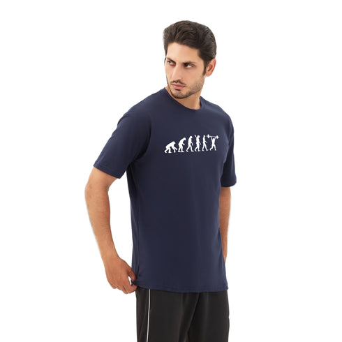 Thunder Oversize Rise Tee - Navy