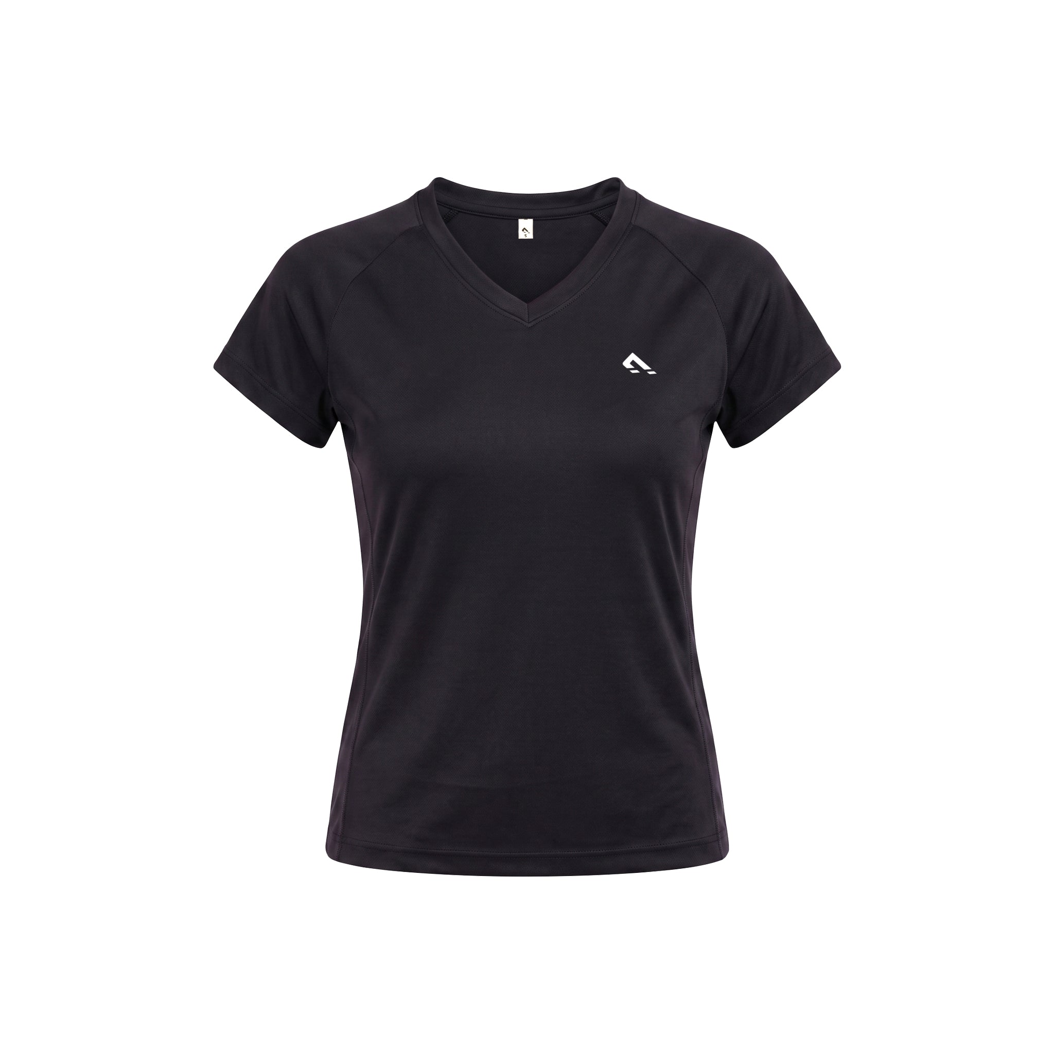 Active V- Neck (Black)