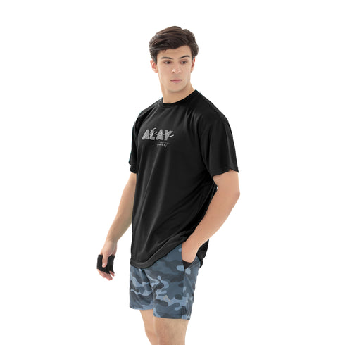 Infinity Oversize Tee - Black