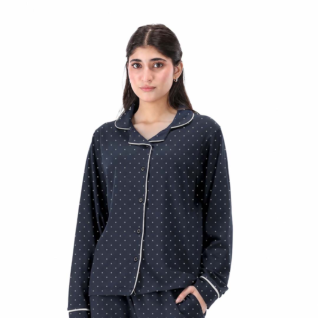 Midnight Comfort Set - Polka Dots