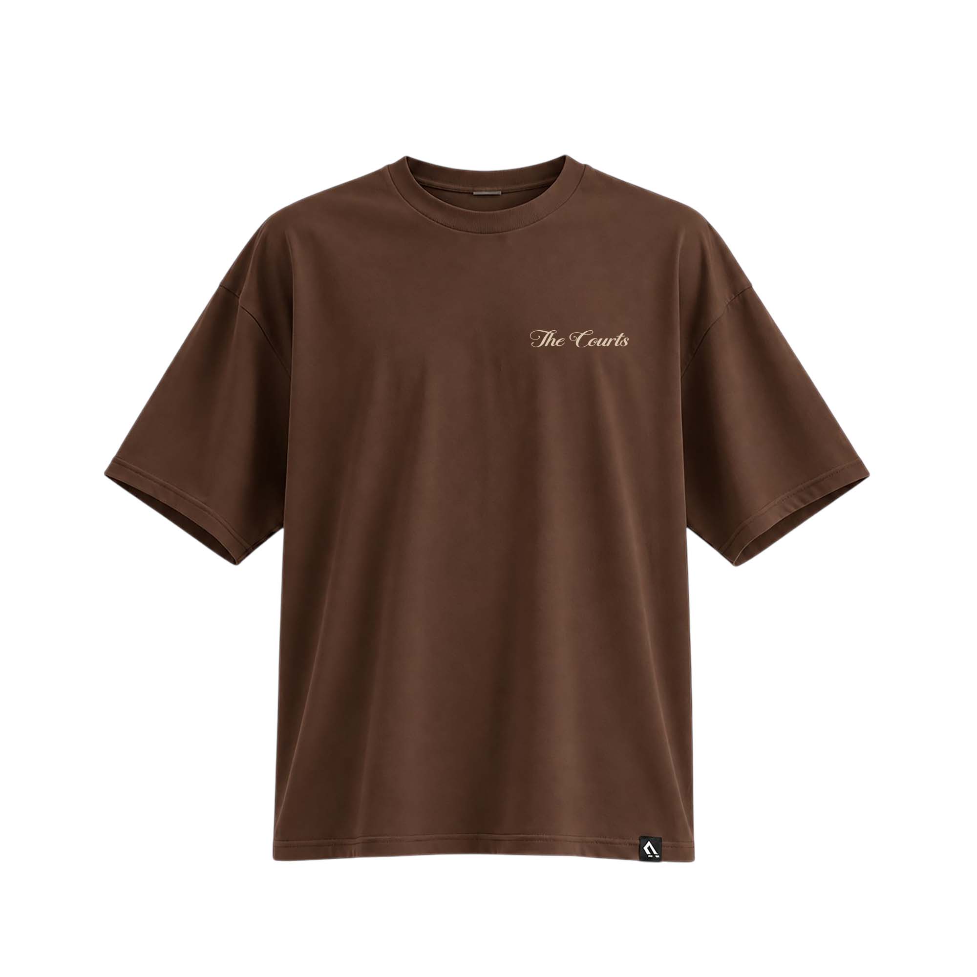 The Game Oversized Tee - Brown