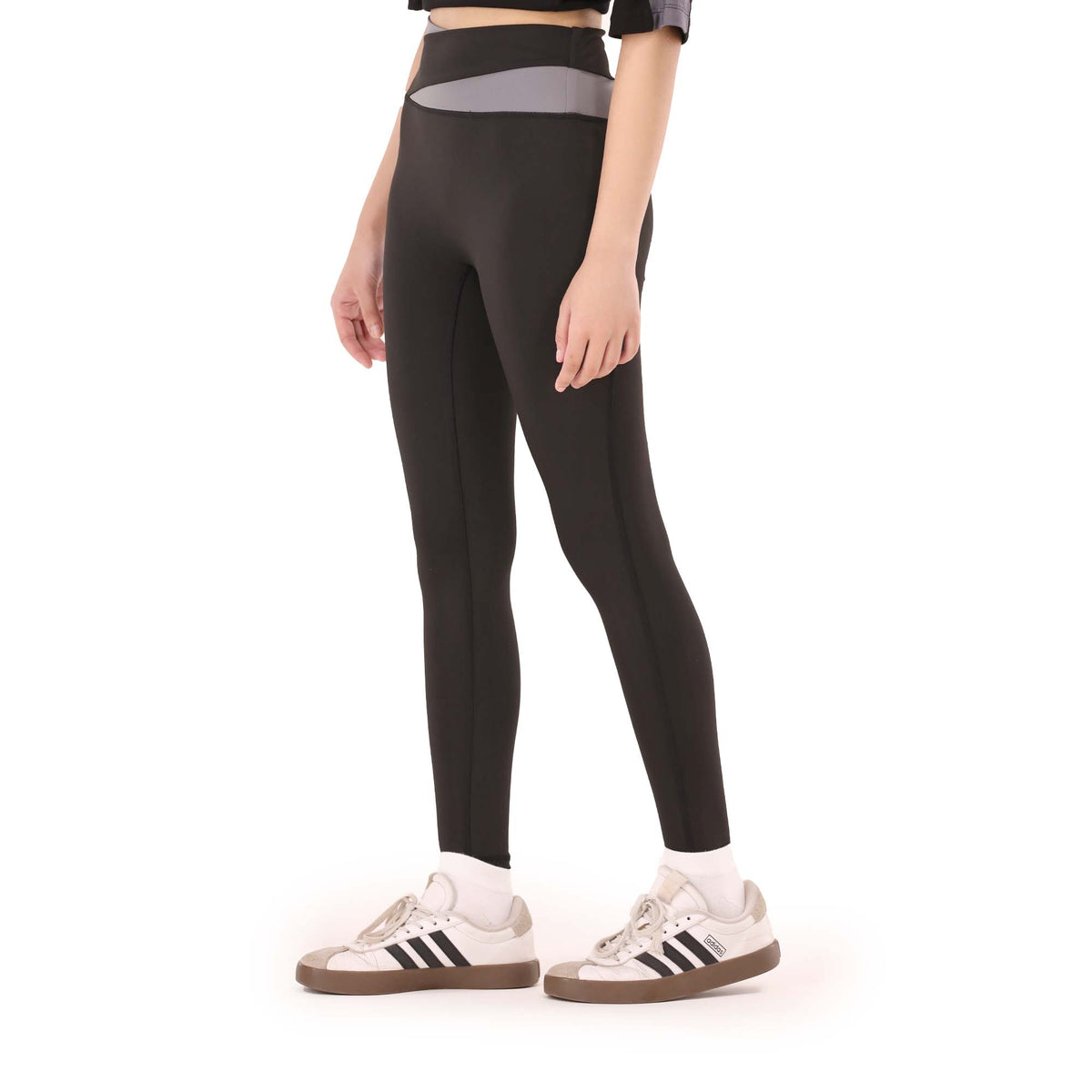 Splitline Leggings - Black