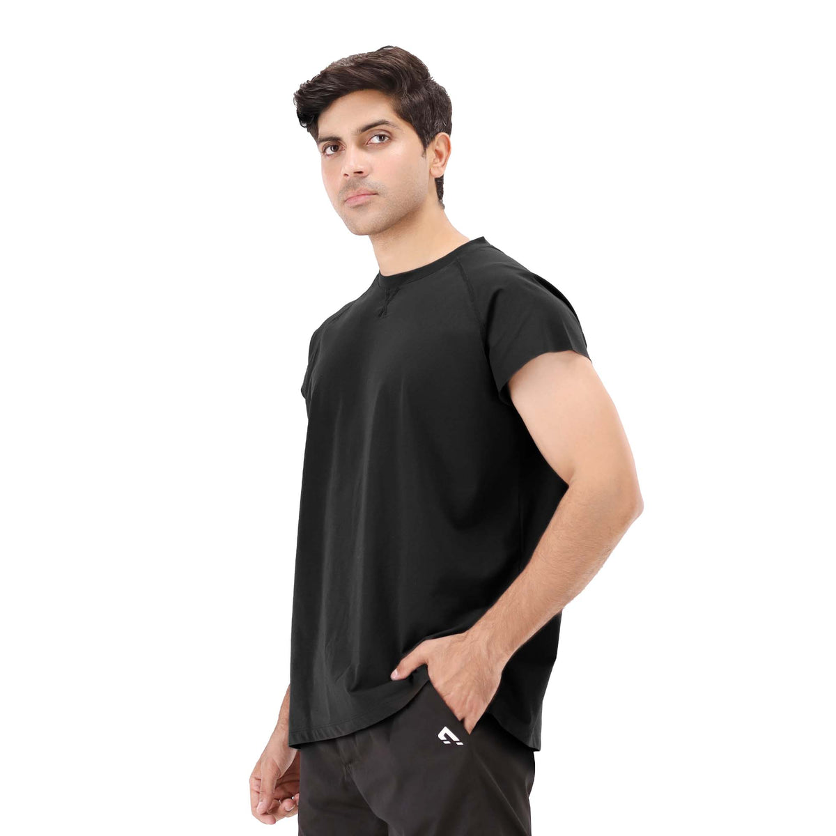 Raw Edge Tank - Black