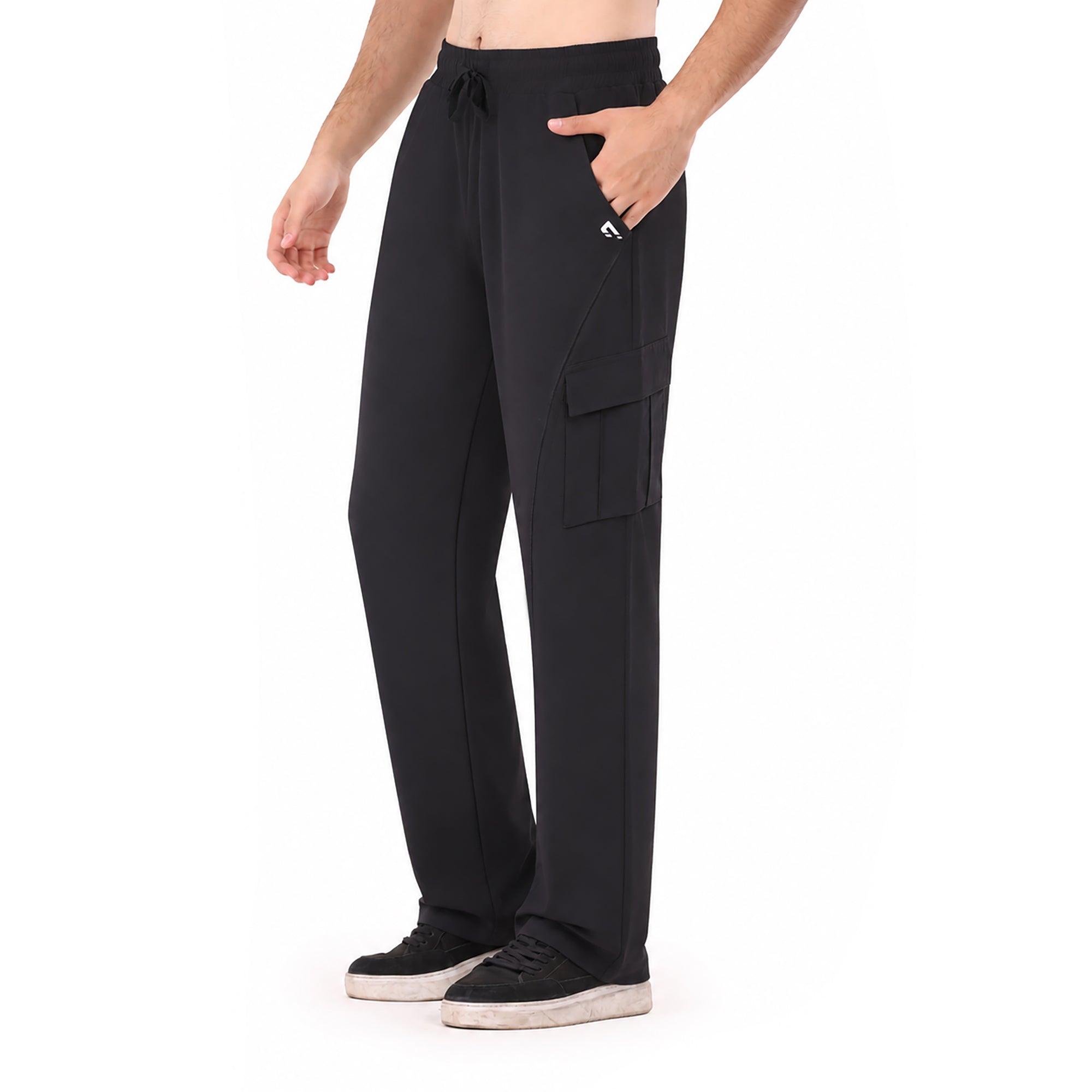 Spencer Cargo Trousers - Black