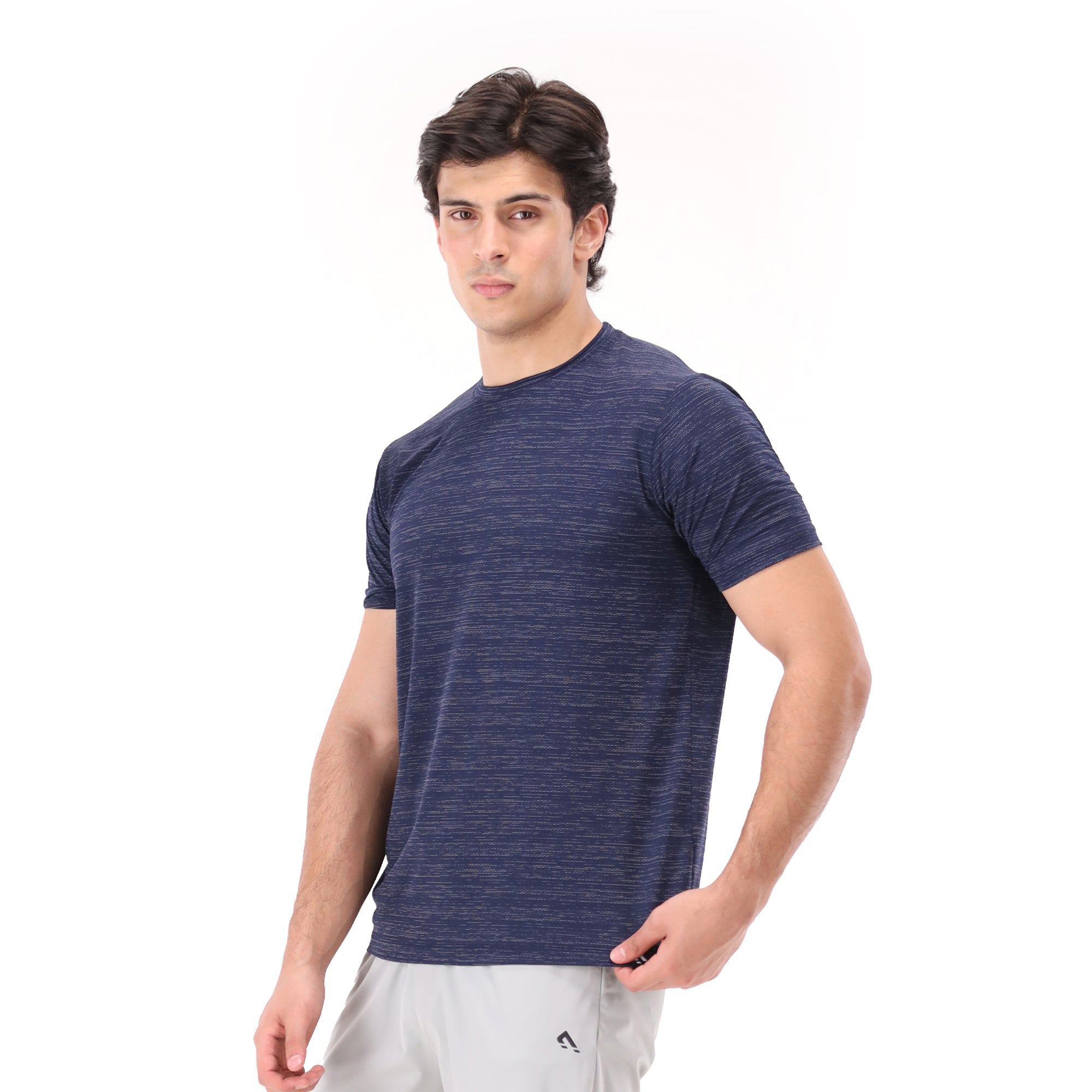 Fossil Mesh Tee - Blue