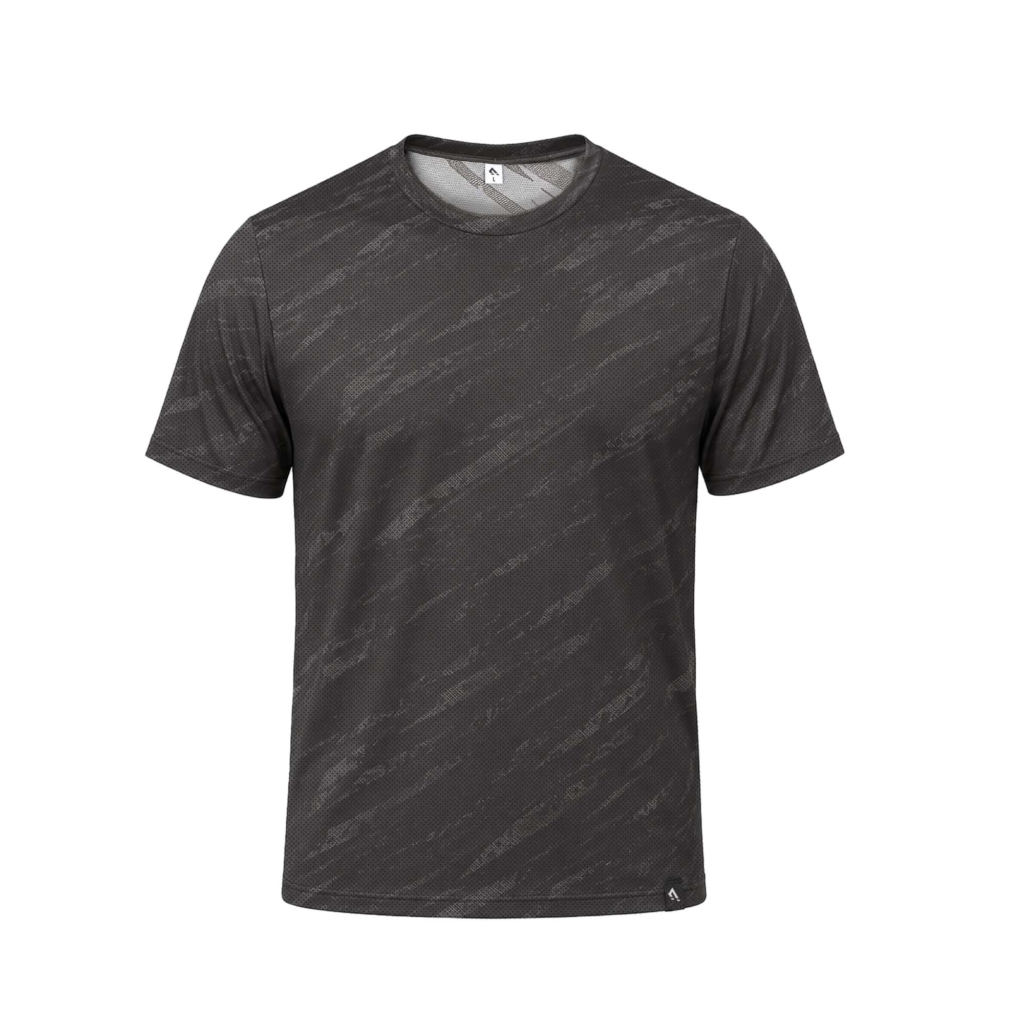 Pulse Mesh Tee - Black